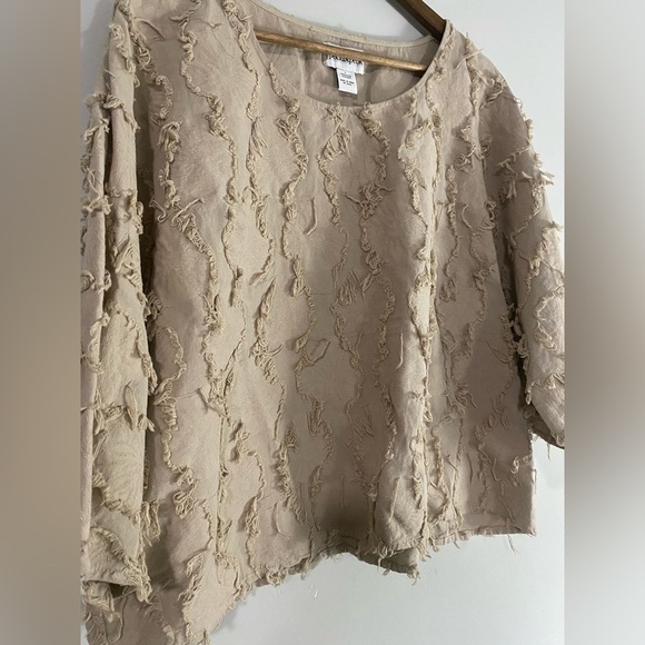 Peck&Peck - Cotton/Linen Fringe Top - Picture 7 of 9
